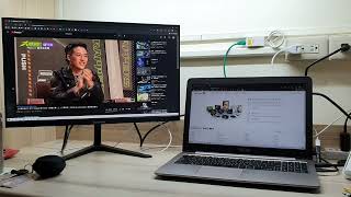 [求助] 求解筆電外接螢幕 重複黑掉亮起問題