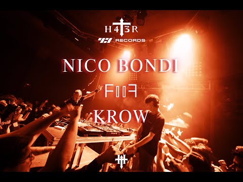 NICO BONDI VS KROW @ H4T3R CLUB X 43 RECORDS | MADRID