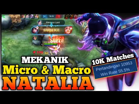 TOP 1 NATALIA GAMEPLAY EPISODE 100 - TOP 1 GLOBAL NATALIA BUILD - MOBILE LEGENDS