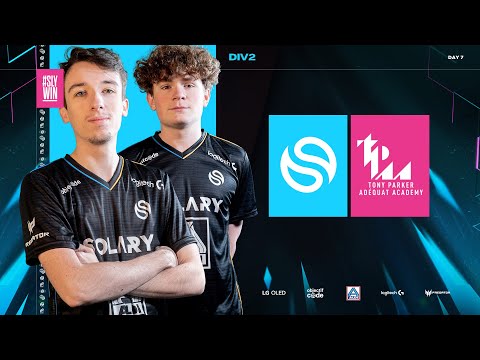 SOLARY ACADEMY VS TONY PARKER ADEQUAT ACADEMY - DIV2 2021 SUMMER SPLIT - DAY 7