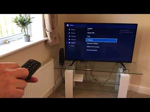 1 BHC How to change TV language settings