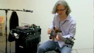 Steve Lawson explains his setup at The London Bass Guitar Show 2012