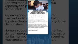 Purbaya Sindir Sri Mulyani! Pamer Data Kepercayaan Publik: Agustus Terjun Bebas, Sekarang Stabil!