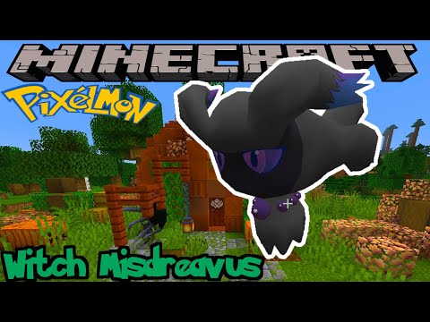 HOW TO FIND WITCH MISDREAVUS IN PIXELMON REFORGED - MINECRAFT GUIDE