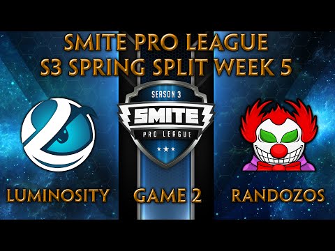 SPL S3 Spring: Week 5 - Luminosity vs. Randozos (Game 2)