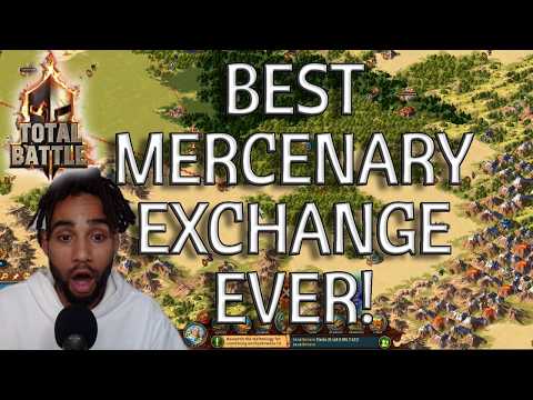 Total Battle | Mercenary Exchange Guide | 800 Mercenaries | 40M Silver | Best Tips and Tricks