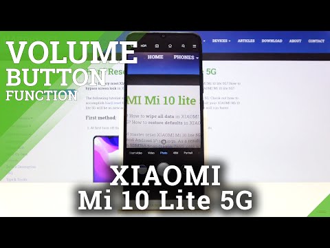 How to Change Volume Button Function in XIAOMI Mi 10 Lite 5G – Find Volume button Settings