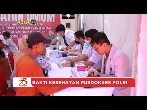 PUSDOKKES POLRI BERIKAN DUKUNGAN MEDIS