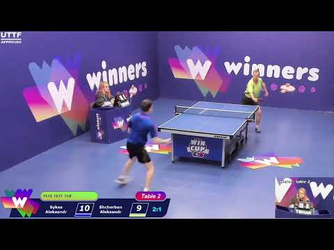 WINners CUP table 2  13.01 Syksa Aleksandr - Shcherban Aleksandr 16:30