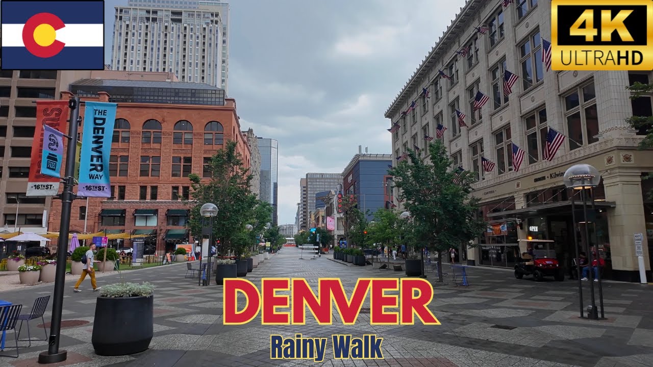 Immersive street-level walking tour through Denver Downtown, United States, showcasing authentic urban landscapes, local architecture, and the vibrant atmosphere of the city's neighborhoods