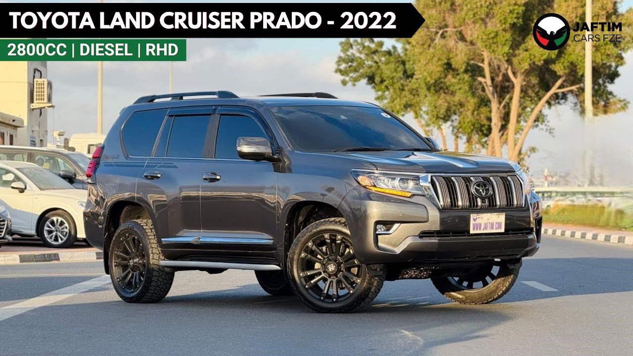 Toyota Prado 2022 | 2.8L DIESEL | AUTOMATIC TRANSMISSION | RIGHT-HAND-DRIVE | PUSH START ENGINE | 360 VIEW CAMERA video