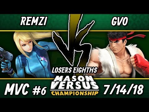 MVC Smash 4 - EZG | Remzi (ZSS) Vs. GVO (Ryu) - WiiU Losers Eighths