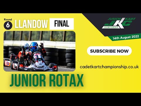 CKC 2022 | Round 6 - Llandow | Junior Rotax | Final