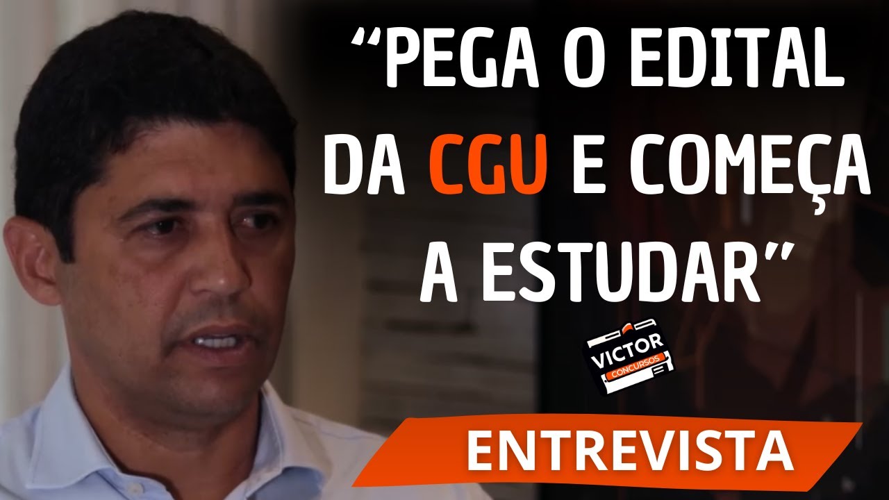 CONCURSO CGE SP: ENTREVISTEI O CONTROLADOR-GERAL WAGNER ROSÁRIO! 200 VAGAS EM 2024!