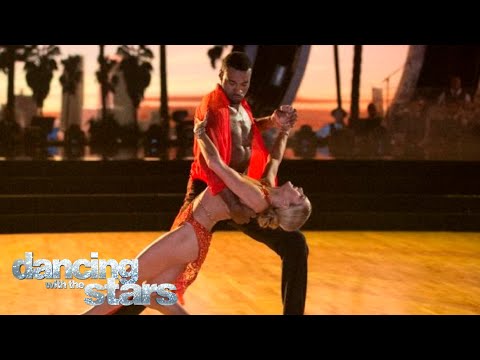 Calvin Johnson Jr. and Lindsay Arnold Argentine Tango (Week 6) | Dancing With The Stars