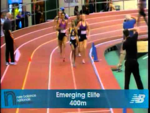 Girls 400m EE Heat 2 - New Balance Indoor Nationals 2011