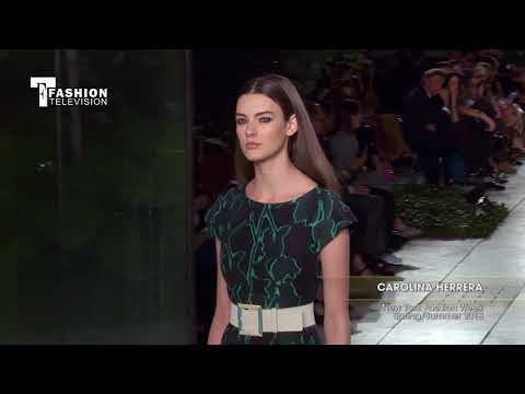 CAROLINA HERRERA New York Fashion Week Spring Summer 2018