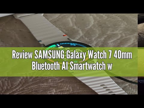 SAMSUNG Galaxy Watch 7 40mm Bluetooth AI Smartwatch w/Energy Score, Wellness Tips, Heart Rate Tracking, Sleep Monitor, Fitnes