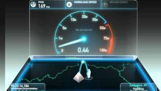 Windstream Speed Test #1