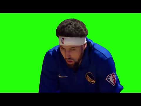 Klay Thompson He's Back meme   Green screen