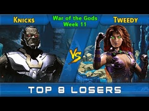 Knicks (Darkseid) Vs Tweedy (Superman/Starfire) - TOP 8 - Injustice 2 - WOTG S2W11