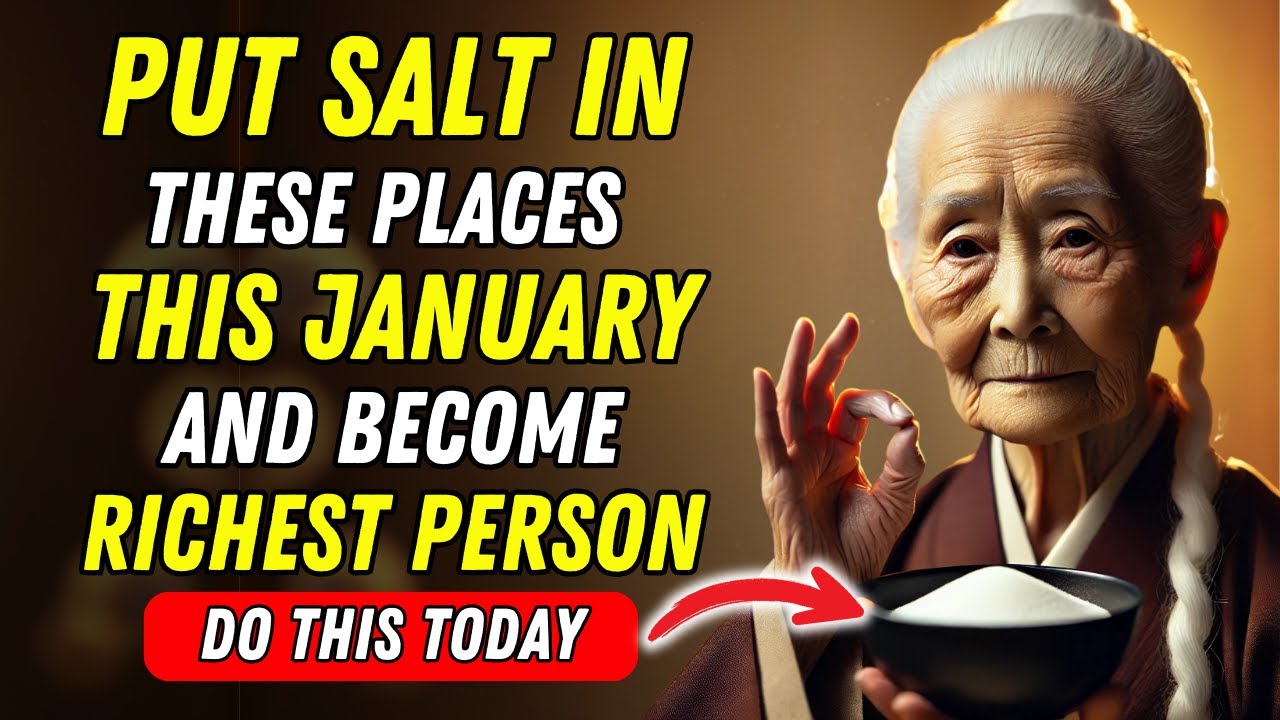 PUT SALT in this SACRED PLACE of your house this DECEMBER & See What Happens Next| Buddist Teachings