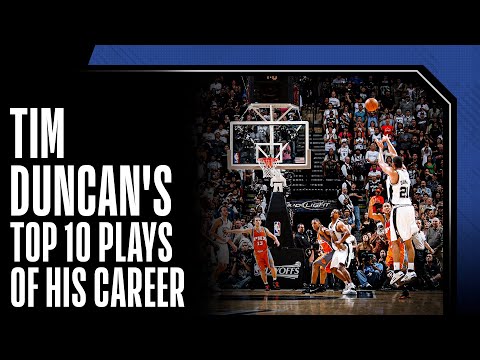 Tim Duncan's Top 10 Plays of His Career