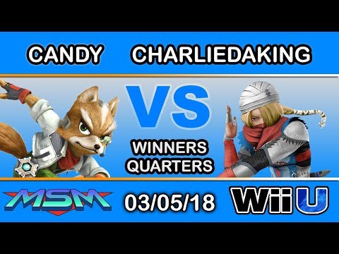 MSM 136 - Candy (Fox) Vs. LH | Charliedaking (Sheik) Winners Side - Smash 4