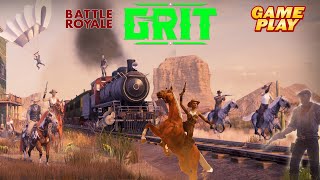 GRIT ★ Gameplay ★ PC Steam [ Free Beta Playtest ] Wild West battle royale game 2021
