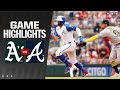 A's vs. Braves Game Highlights (6/1/24) | MLB Highlights