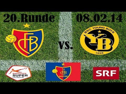 FC Basel vs. BSC Young Boys (3:2) Raiffeisen Super League 20. Runde (08.02.14)