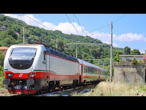 IC 1588 in DTS con vetture  Frecciabianca in transito lento a Pizzo!