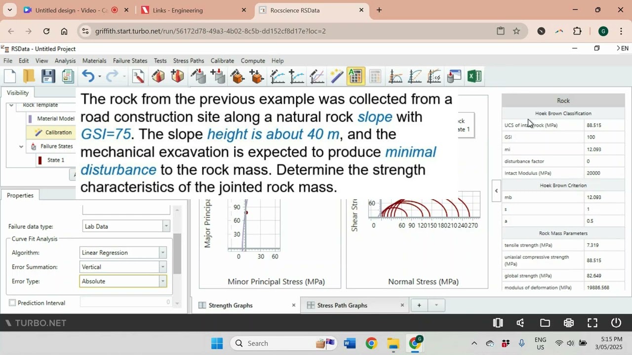 From Triaxial Tests to Rock Mass Strength | RSData Tutorial