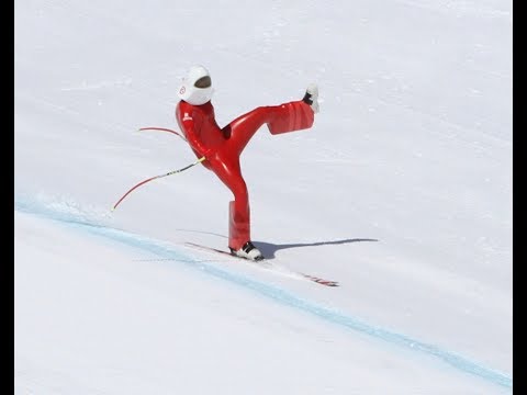 High Speed Ski Crash over 200kph (120mph) Juanki Sanchez