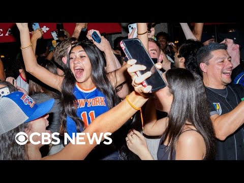 New York City erupts in cheers after Knicks clinch first NBA title in 53 years