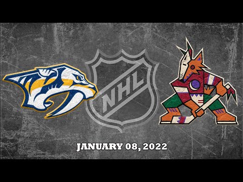 NHL Predators vs Coyotes | Jan.08, 2022