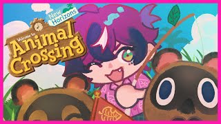 [ANIMAL CROSSING NEW HORIZONS] NEW ISLAND. NEW ME. 【NIJISANJI EN | Doppio Dropscythe】