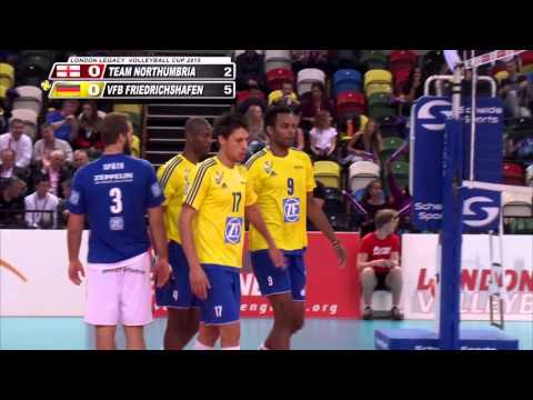 Team Northumbria vs. VfB Friedrichshafen - London Legacy Volleyball Cup