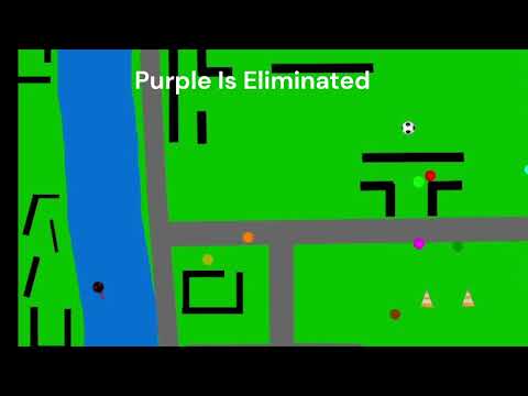 Survive the Seeker - Hide and Seek (Marble Race In Algodoo)