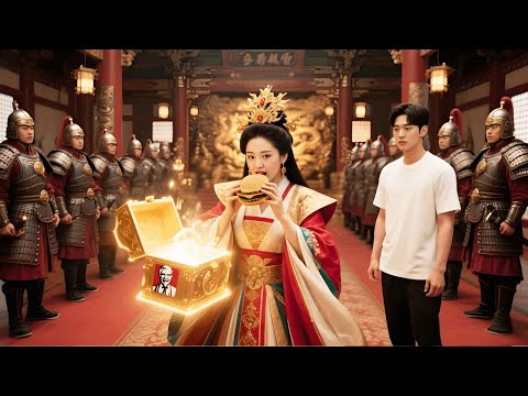 ¡La caja mágica me transporta en el tiempo!Con hamburguesas y papas fritas conquistó a la emperatriz