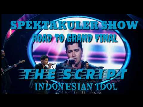 SPEKTAKULER SHOW " THE SCRIPT " ROAD TO GRAND FINAL INDONESIAN IDOL 2018