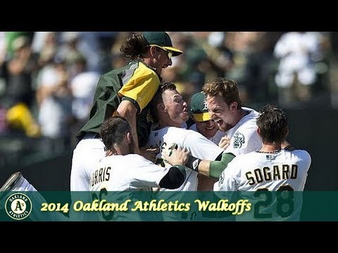 2014 Oakland Athletics Walkoffs