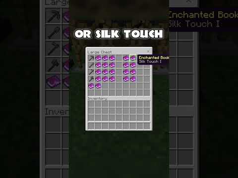 MAX TOOL Enchantments In Minecraft #shorts