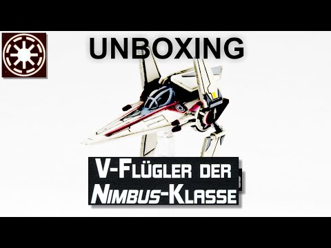 Star Wars X-Wing 2. Edition: V-Flügler der Nimbus-Klasse - WELLE 8 - Nimbus-class V-Wing - Unboxing