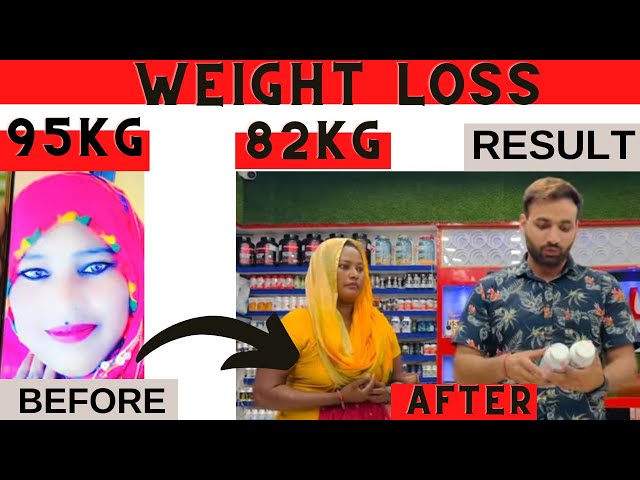 10kg weight loss in 30 days || Weight Loss Results Before and After by Pahal Nutrition