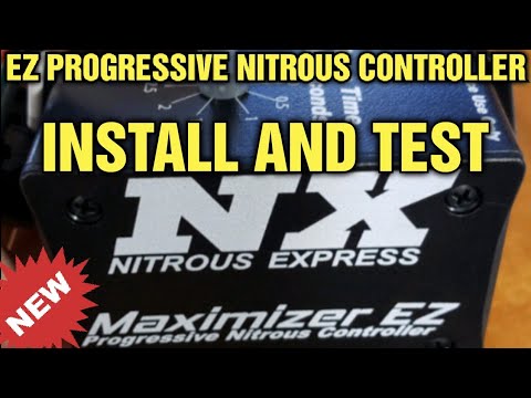 NITROUS EXPRESS EZ PROGRESSIVE NITROUS CONTROLLER INSTALL