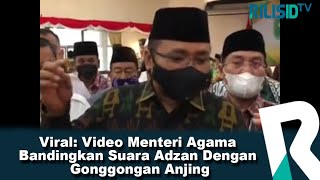 Download lagu Viral: Video Menteri Agama Bandingkan Suara Adzan Dengan Gonggongan Anjing mp3 Download lagu Viral: Video Menteri Agama Bandingkan Suara Adzan Dengan Gonggongan Anjing mp3