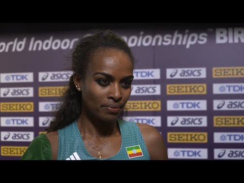 WIC 2018 Birmingham - Genzebe Dibaba ETH 1500 Metres Women Gold