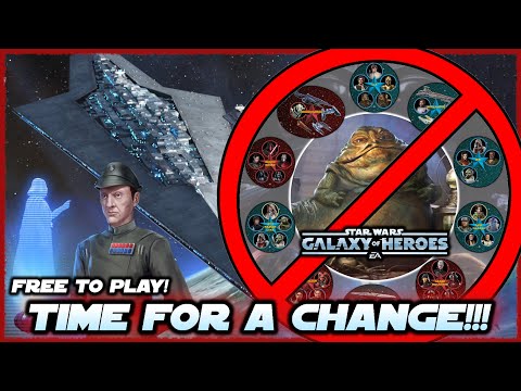 I'm Making BIG CHANGES to My Perfect Free to Play Farming in Star Wars Galaxy of Heroes!!!