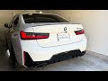 2023 BMW M340i LCI Stock Exhaust Cold Start